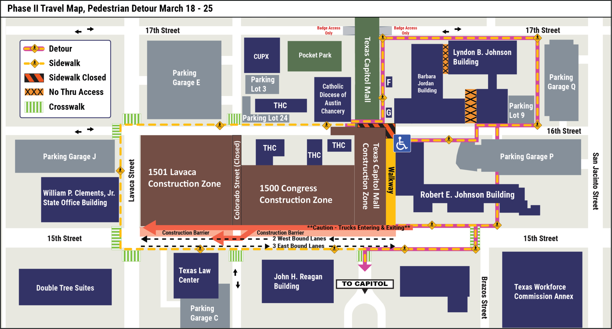 Construction Traffic and Pedestrian Updates | April 2024 | TFC-CCP