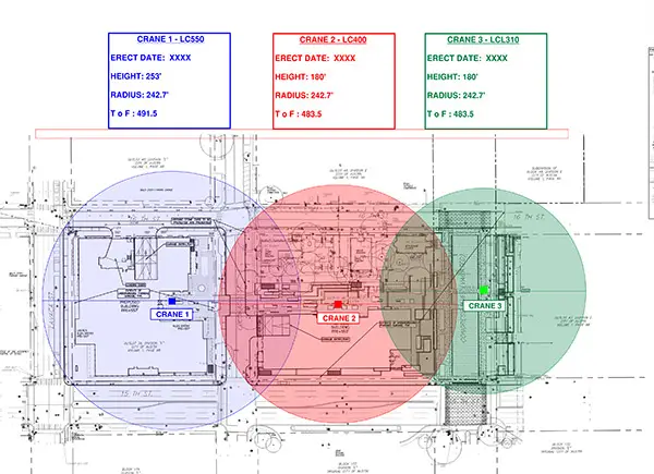 Phase-II-Crane-Swing-Radius-