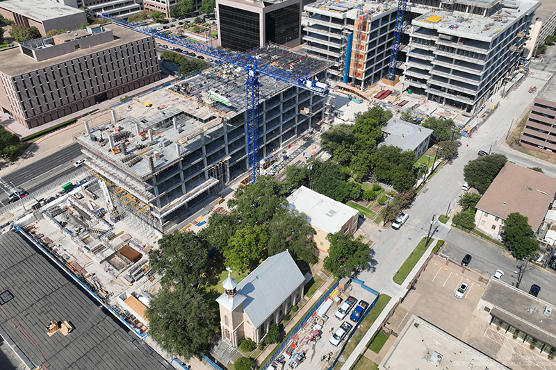 Capitol Complex Phase II, southwest view, 8.14.2025