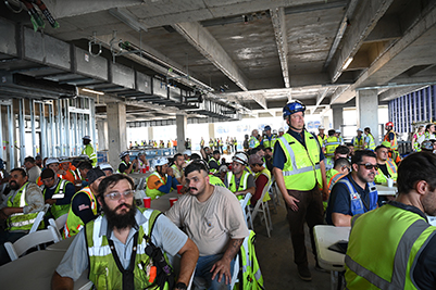 Capitol Complex Ph. II Topping Out Trade Partner Attendees