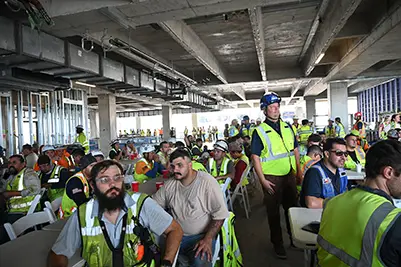 Capitol Complex Ph. II Topping Out Trade Partner Attendees