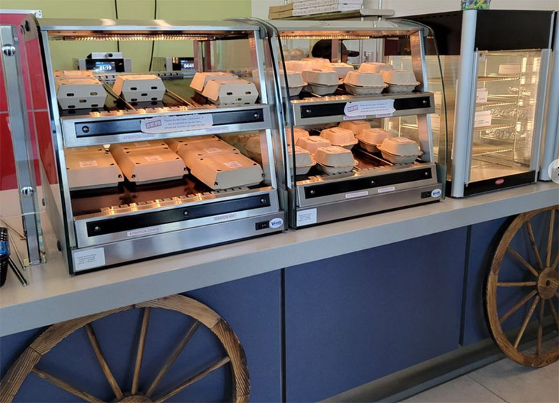 Chuck Wagon Cafe - View of Counter