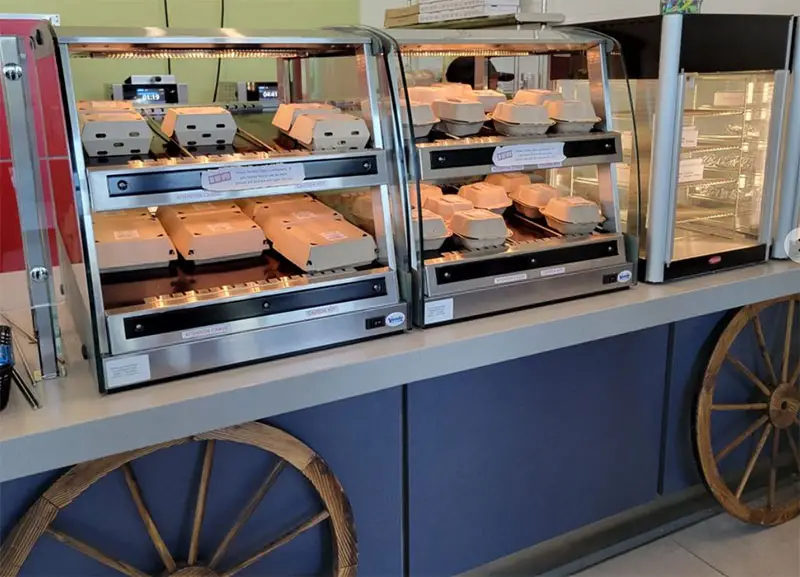 Chuck Wagon Cafe - View of Counter