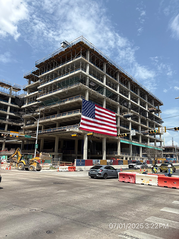 July 2025 - American Flag for the July 4th holiday.