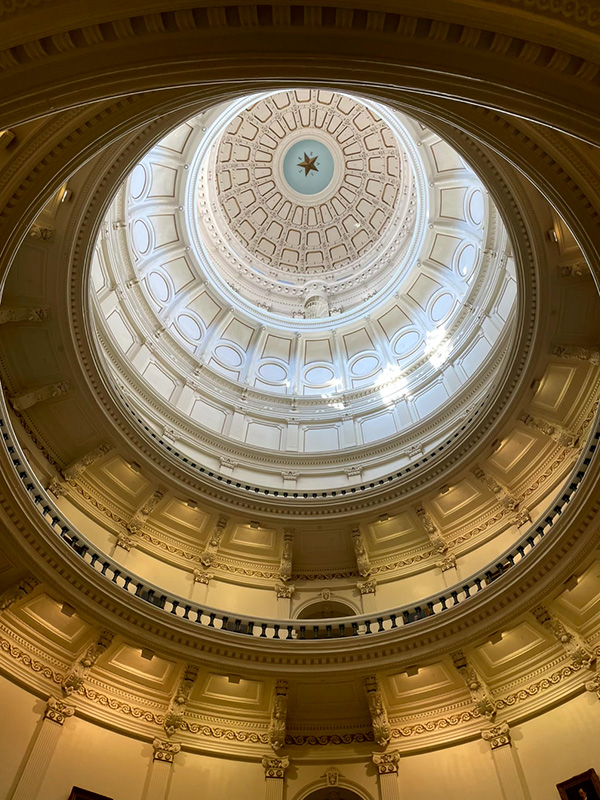 Texas Capitol Rotunda, March 2026