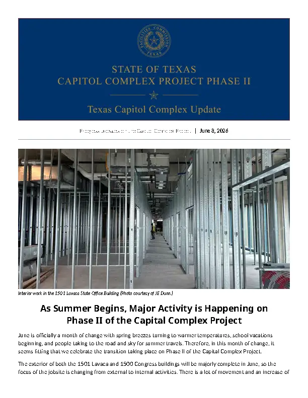 Cover of Capitol Complex Updates, 3.18.2026