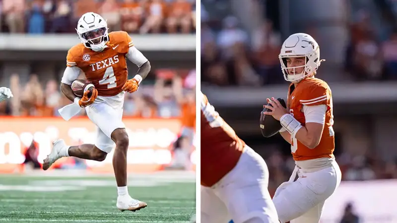 Online Newsletter Cover, August 2026, UT Football players
