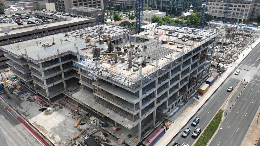 1501 Lavaca State Office Building Construction May 2025
