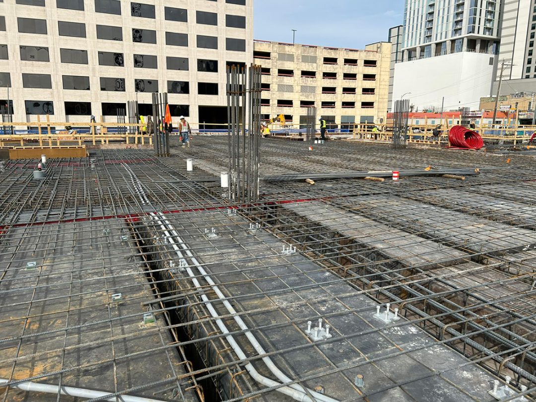 1500 Congress Deck Pour Preparation, January 2025