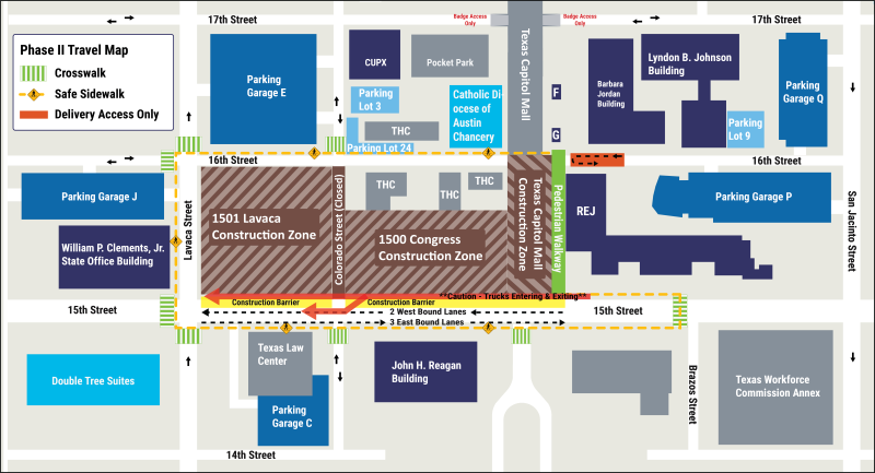 Phase II Safe Sidewalk Map 7.25.23
