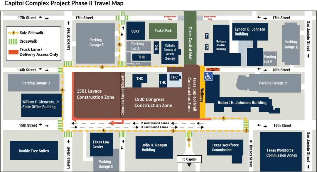 Phase II Travel Map